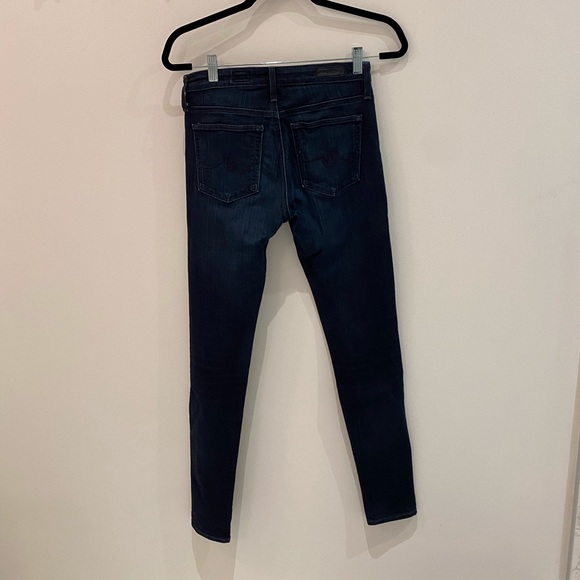 AG ADRIANO GOLDSCHMIED - Farrah Skinny Ankle - Dark Blue - Size 26R - Picture 2 of 6